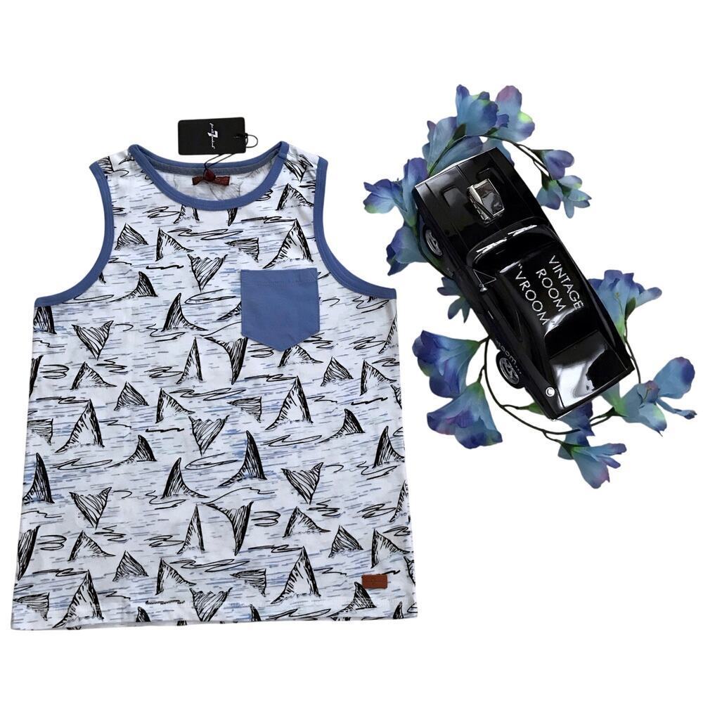 7 For All Mankind NWT Sharkfin Tank Top Boys Various